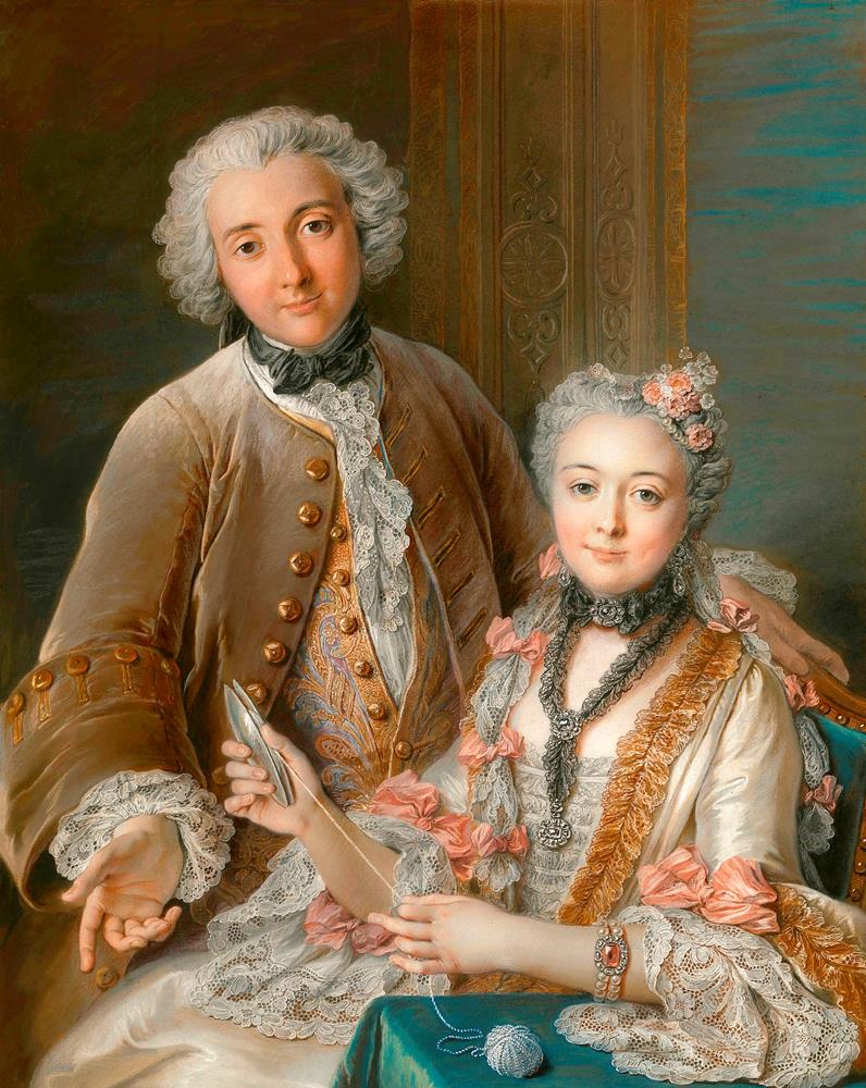 Франсуа де Жюллин и его жена Мария Элизабет